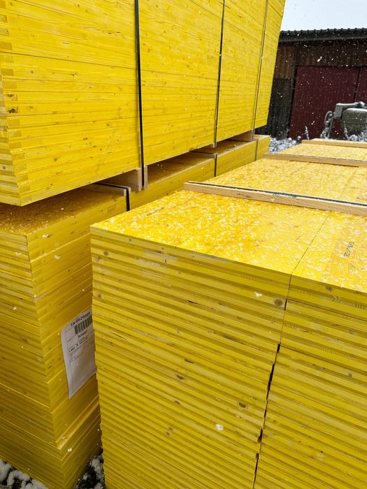 Cofraje tip doka panouri placi cofrag cofrare placa galbena