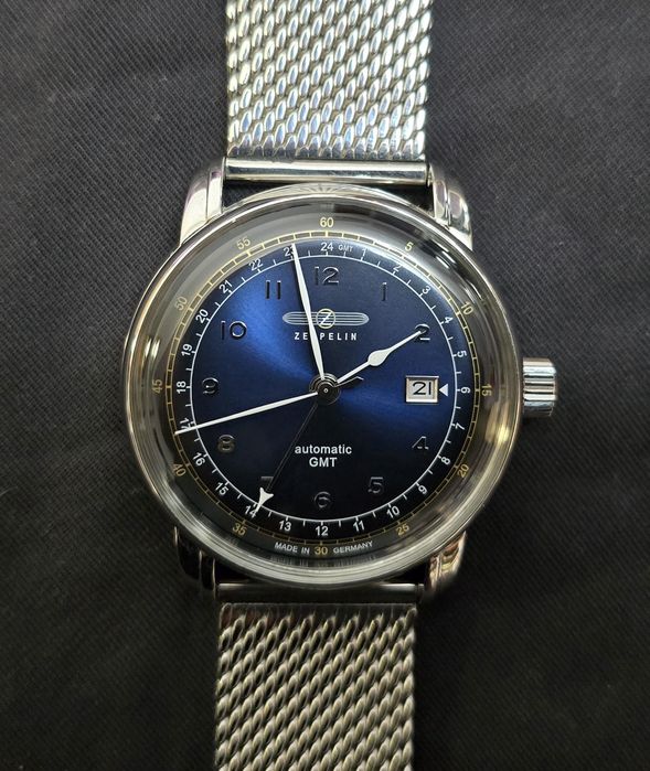 Ceas  ZEPPELIN  LZ126 LOS ANGELES 7668-3 / automatic GMT (4Hz)