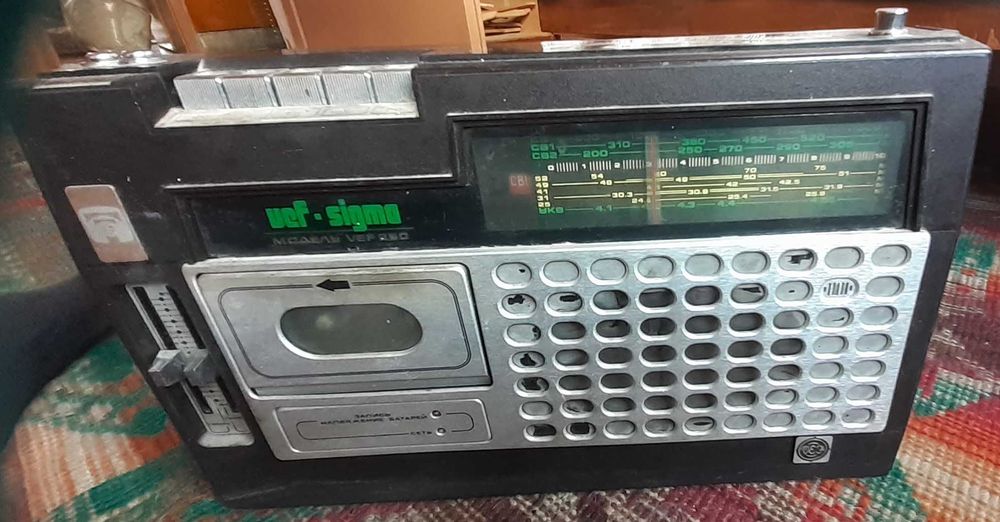 Радиокасетофон ”ВЕФ Сигма”
