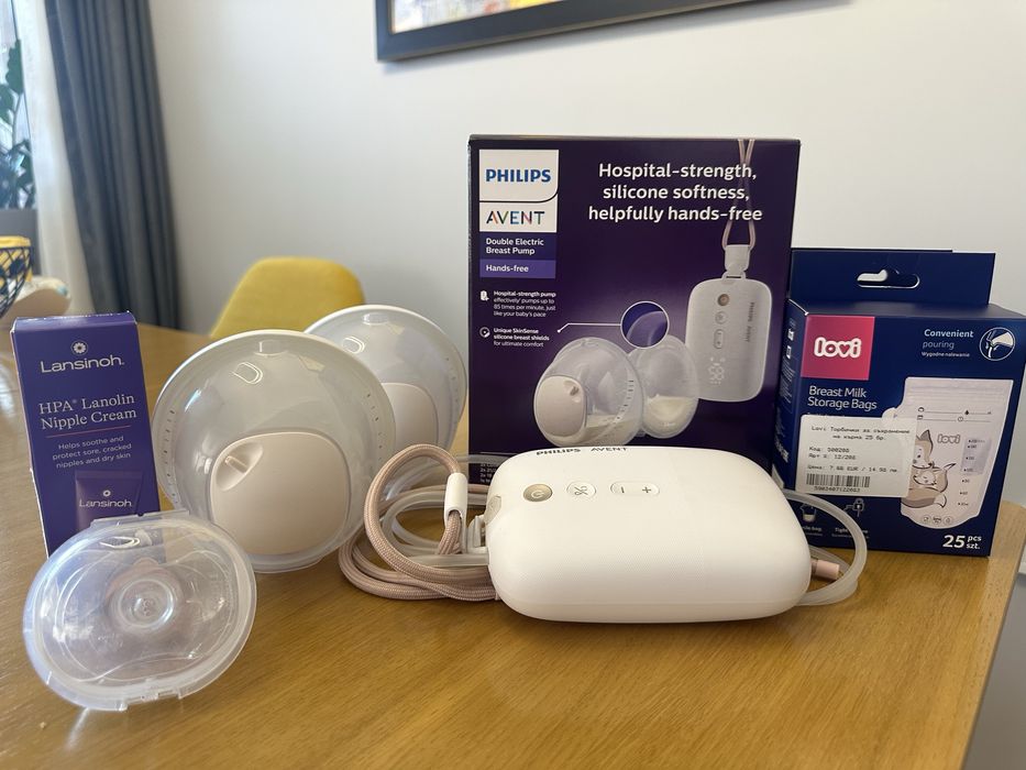 Двойна електрическа помпа за кърма  Hands- free Philips Avent