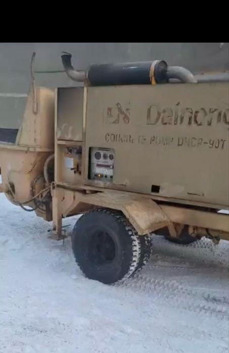 Стационарный бетонанасос