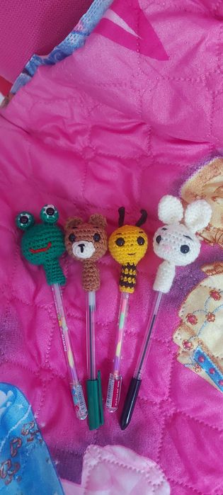 Плетени аксесоари,украса играчки