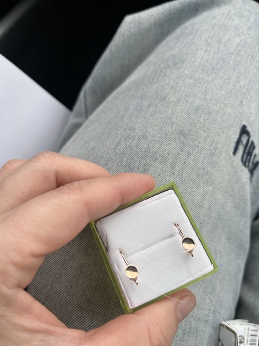 Детские серьги золотые