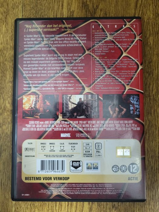 Film Spider Man 2 + Bonus Disc Edition