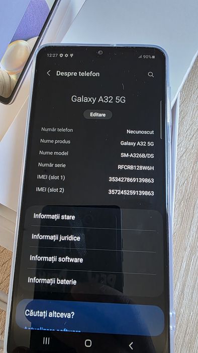 Vand Samsung A32 5g 64gb