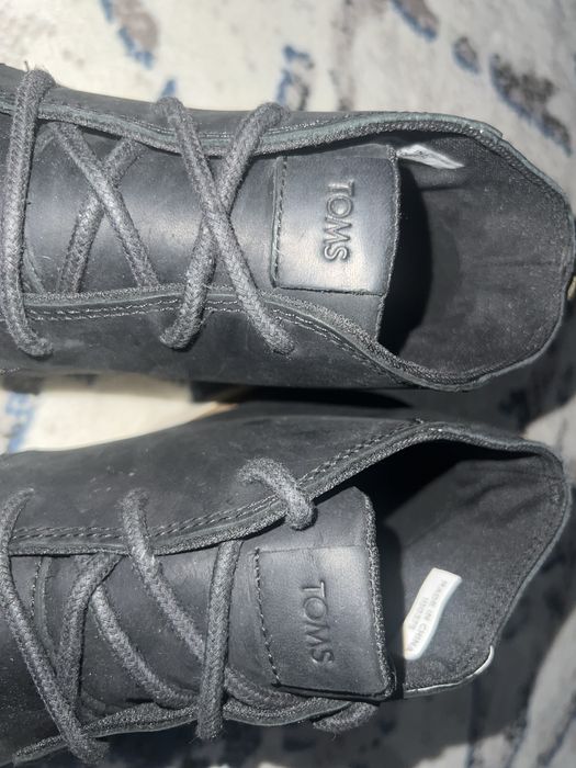 Ботинки TOMS натуральный нубук привозные оригинал