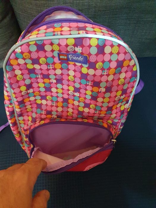 Ghiozdan/Rucsac Junior LEGO Core Line - design Friends Confetti