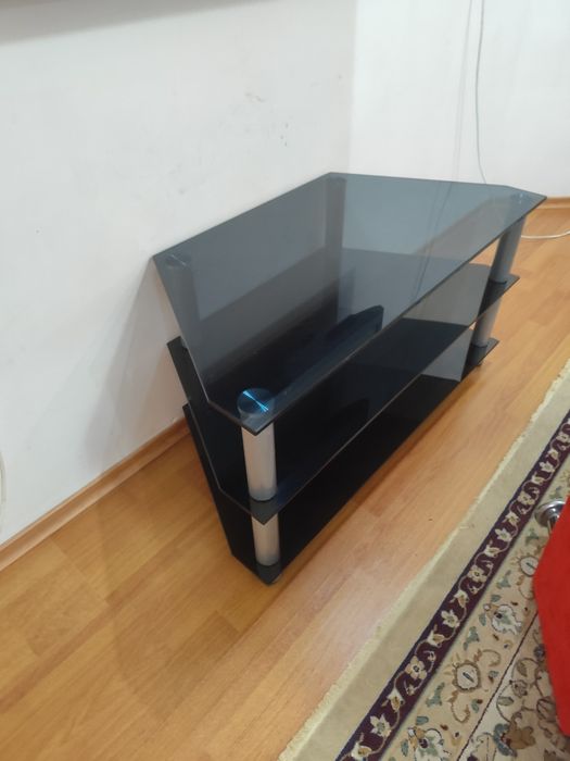 Продам подставку для телевизора стеклянная
