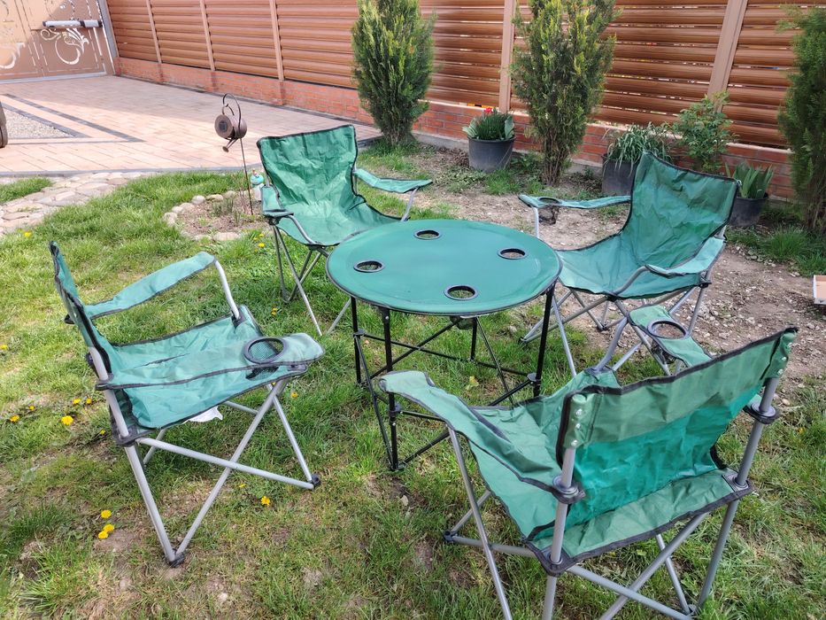 Set Scaun  masa pliabil  Camping Pescuit
