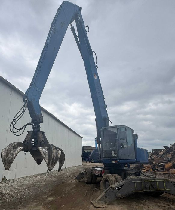 ATLAS TEREX 1704!! Excavator cu graifer si cabina liftanta