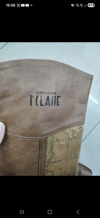 Cizme damă Alviero Martini piele naturală