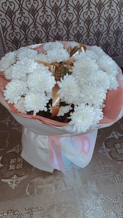 цветы хризантема