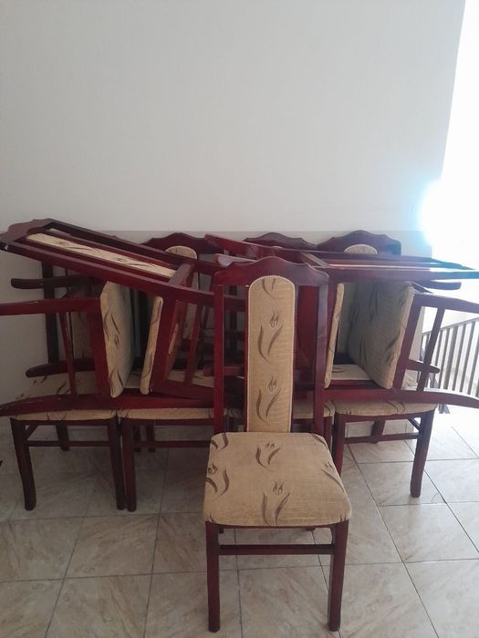 Stol stul 10 talik+bonusiga tekinga stenka