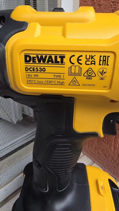 AmPro ,DEWALT, set chei inelare cu clichet și pistol cu aer cald NOI