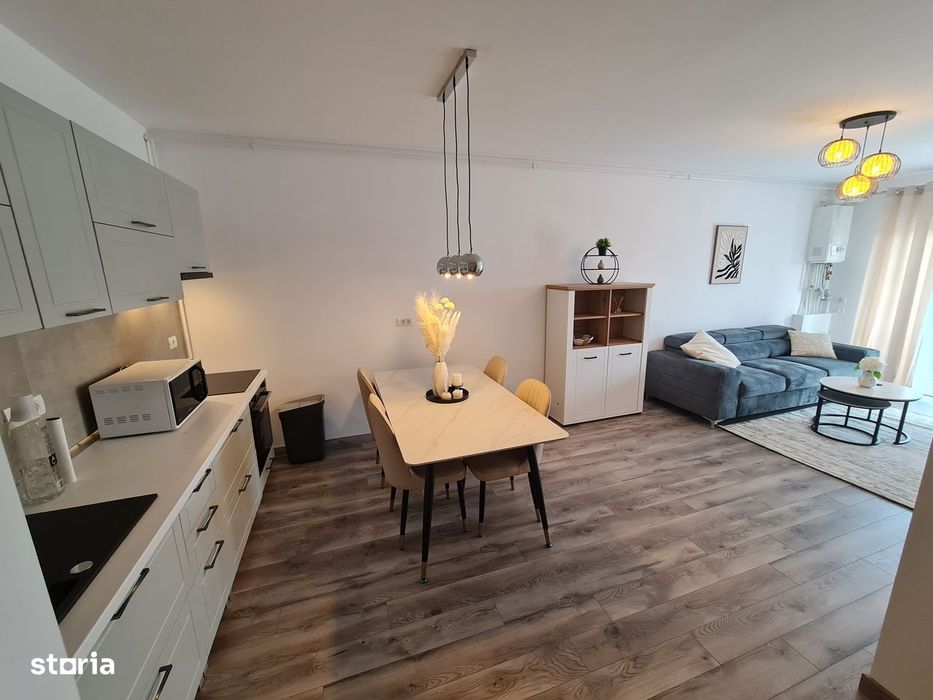 Inchiriez ap.2 camere ADORA PARK 7, NOU, Lux,Parcare, 2Smart Tv,Balcon
