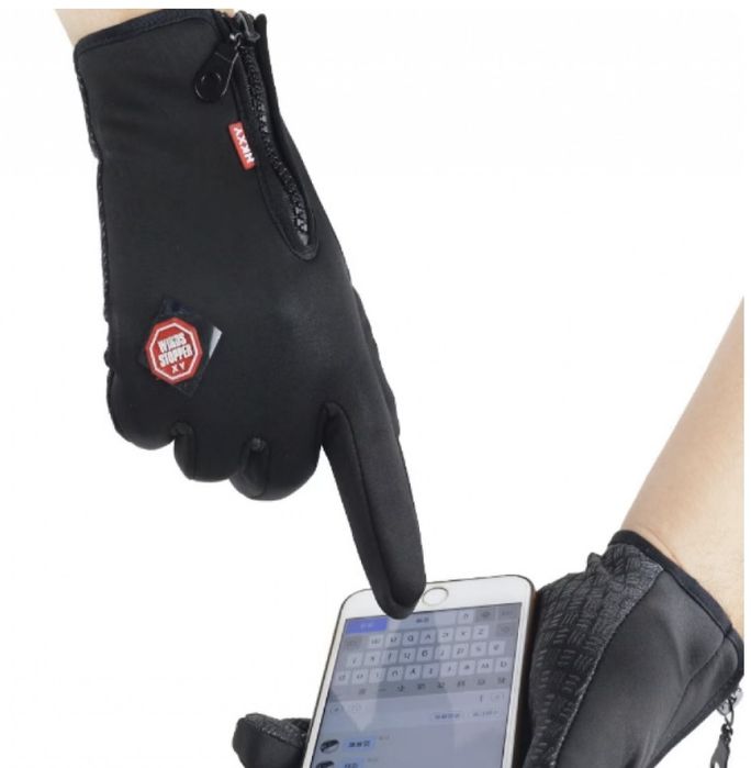 Ръкавици Vivva GLOVELO, размер S/М, L/XL, термо, Черен