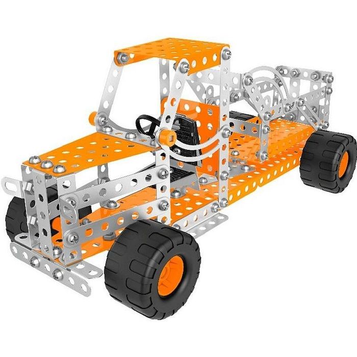 Метален конструктор с болтове гайки инструменти за направа на камион 2