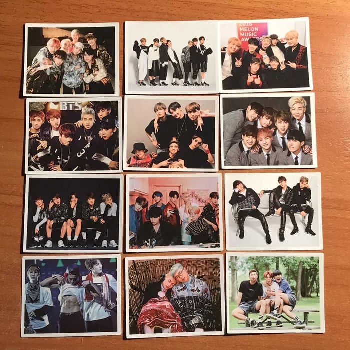 Новые наклейки с BTS