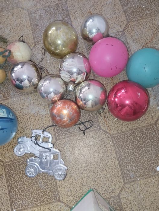 Ёлочные игрушки СССР