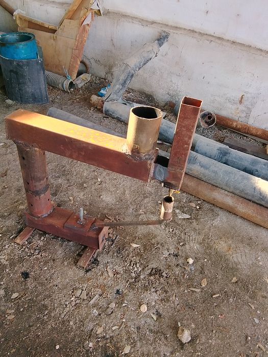 Печь буржуйка поровой