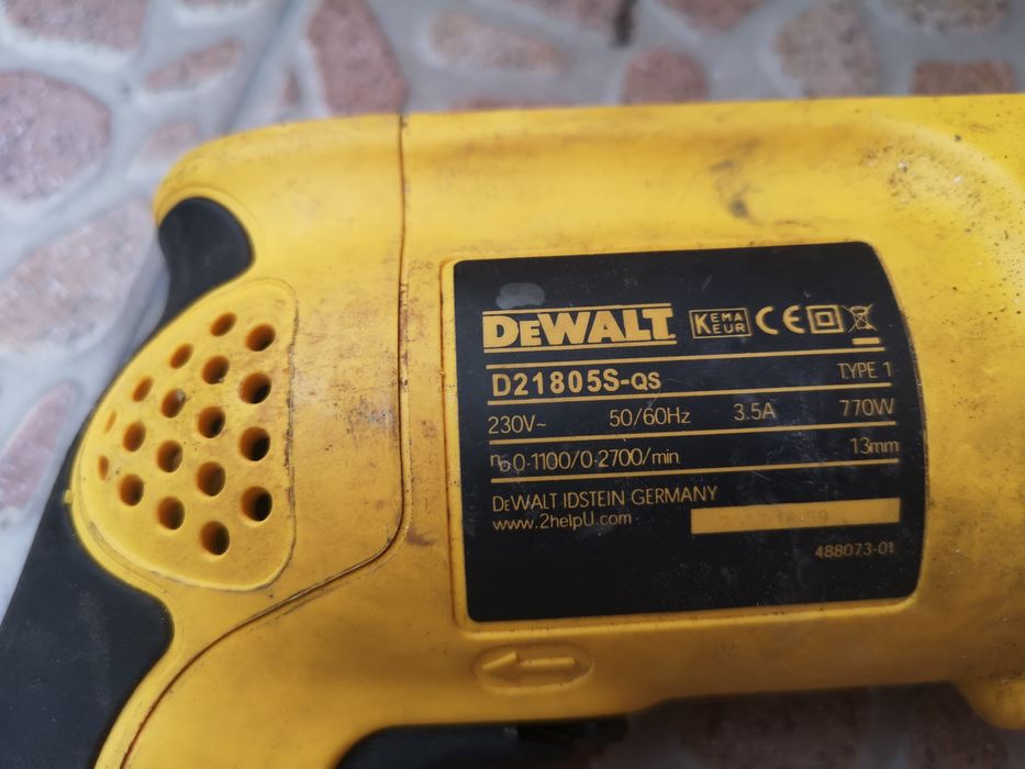 De Walt Ударен Перфоратор