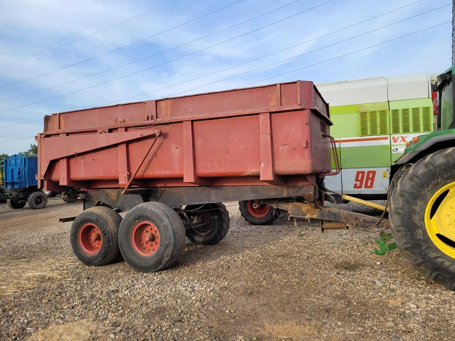 Remorca basculabila pe spate