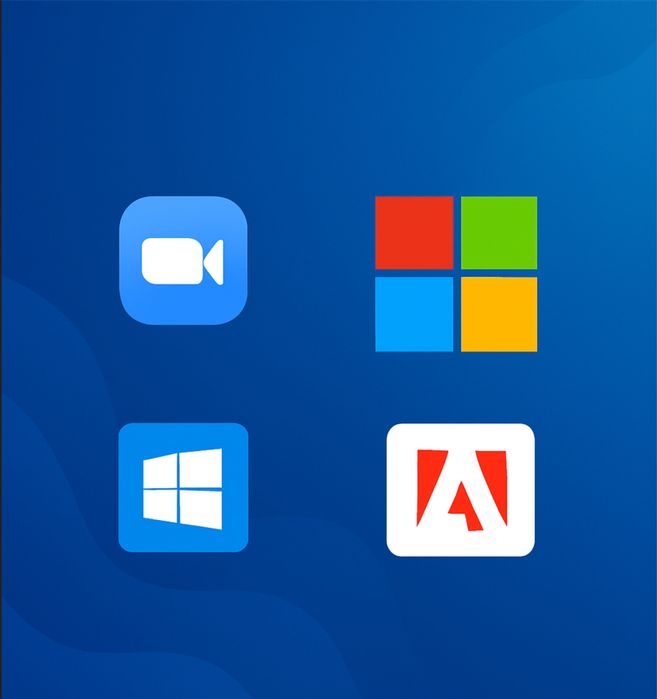 Zoom, Microsoft, AnyRun va boshqa dasturlar uchun rasmiy litsenziyalar