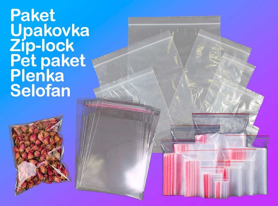 Paket qadoqlash upakovka plenka logo-paket zip-lock optom zavod