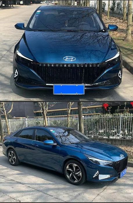 Решетка радиатора Элантра CN7