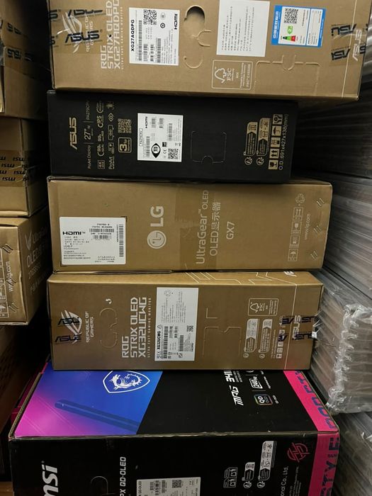 Игровые мониторы ASUS ROG, MSI, LG OLED / QD-OLED
