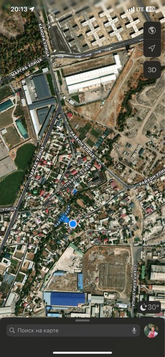 Продаётся участок 6,4 сотки в Сергелийском районе, махалля «Райхон»