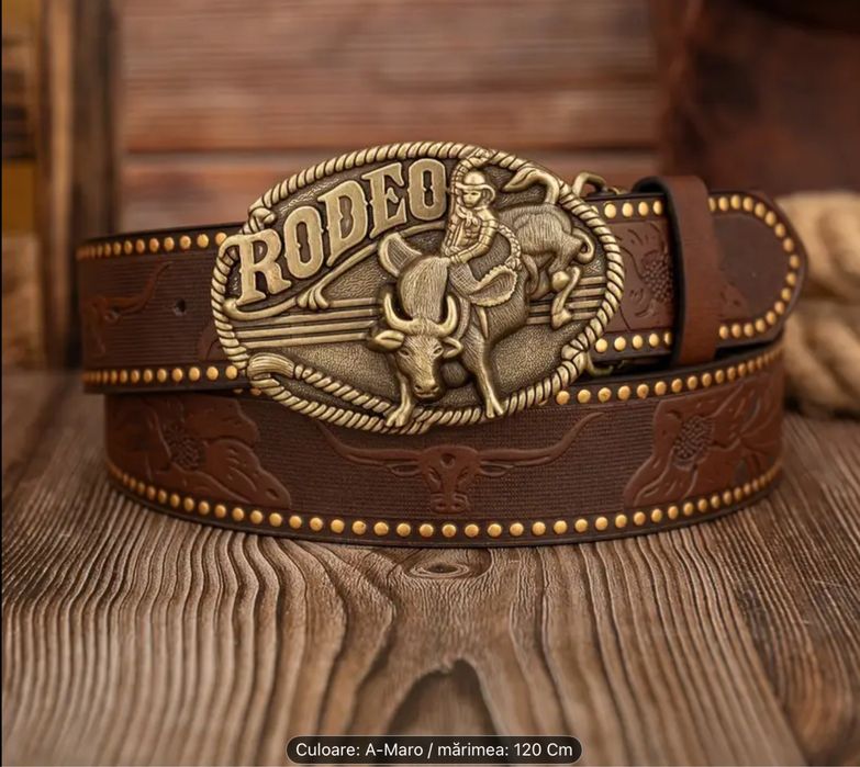 Curele cowboy din piele ecologica