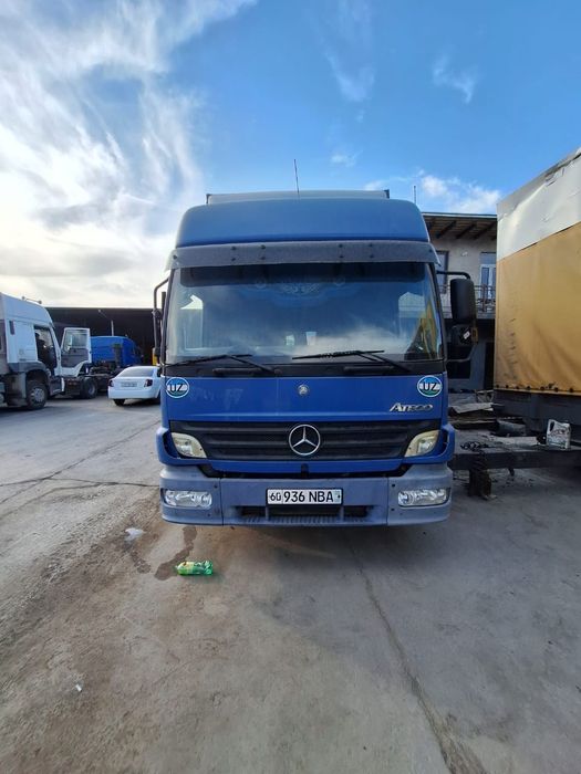 Мерседес атеко 822 с прицепом