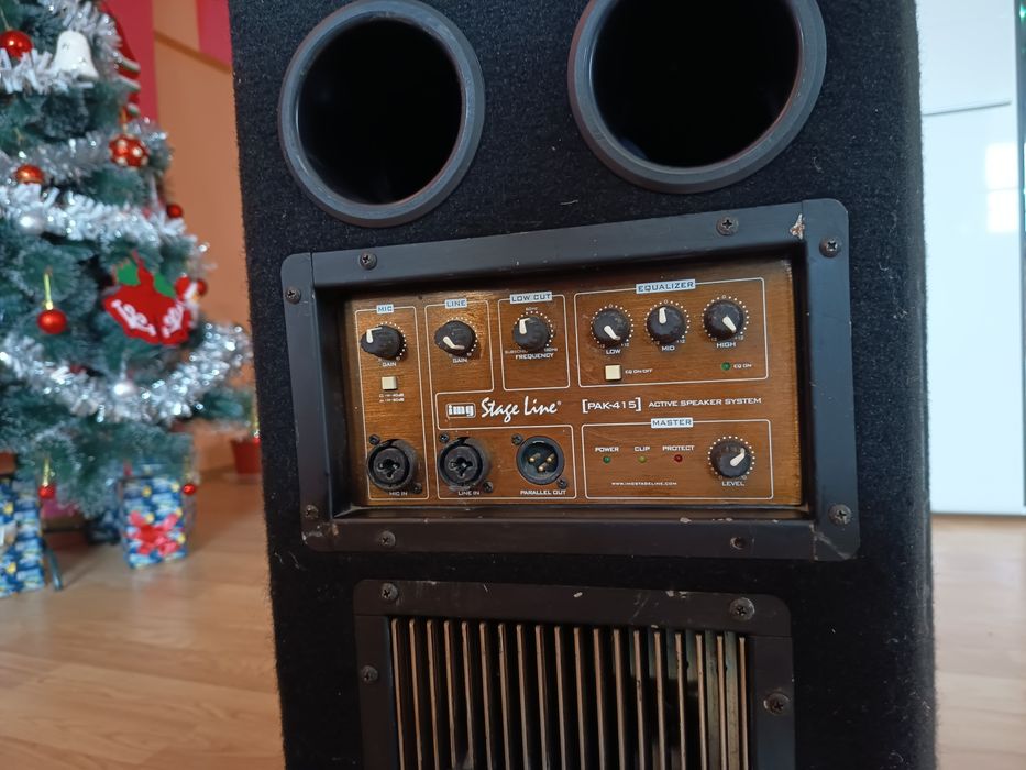 Boxă biamplificata IMG stage line 415 pak