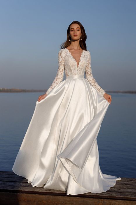 Свадебное платье дорогое