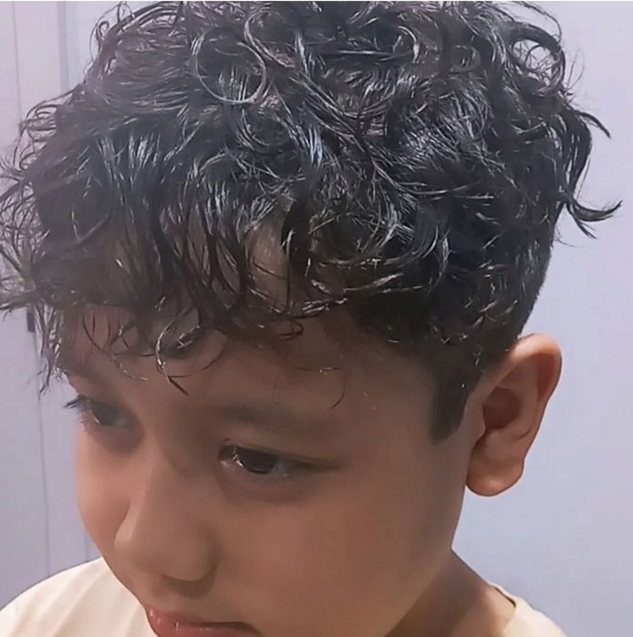 Корейская завивка волос