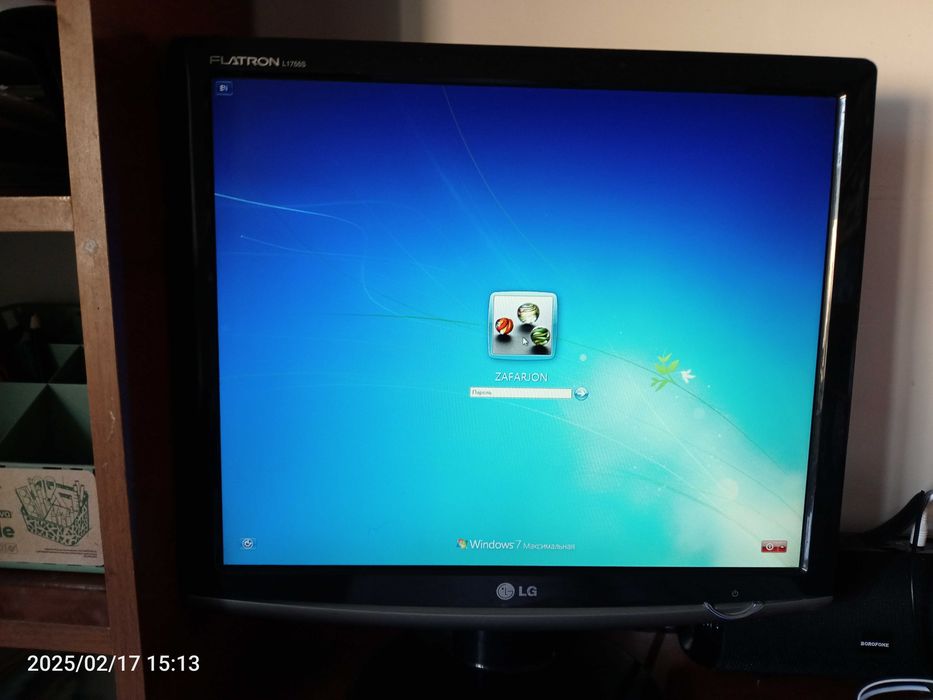 Kompyuter Sistemniy blok gf tech monitor LG Flatronl1755s