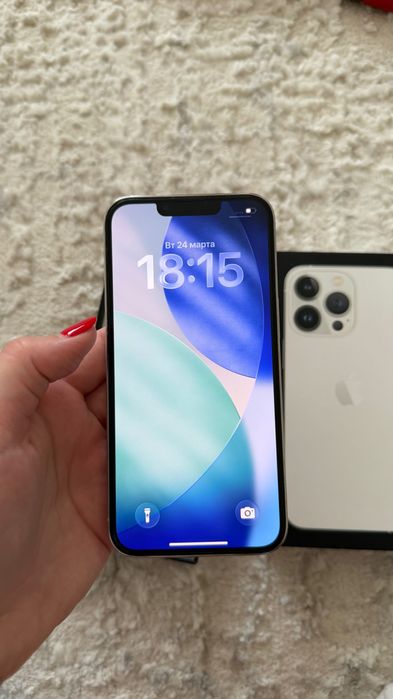 iphone 13 pro, silver, 128gb