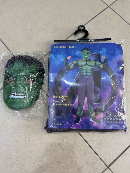 Костюм Хълк с мускули/Hulk costume