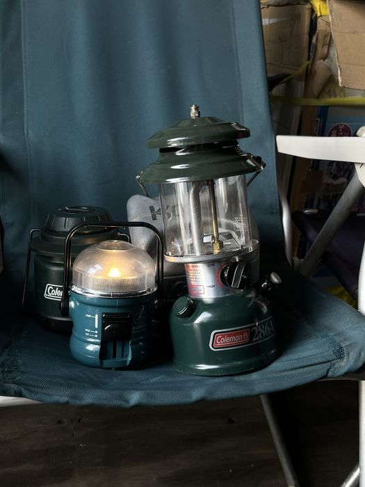 Кемпинговые фонари (газ + LED) Coleman / Captain Stag / LOGOS