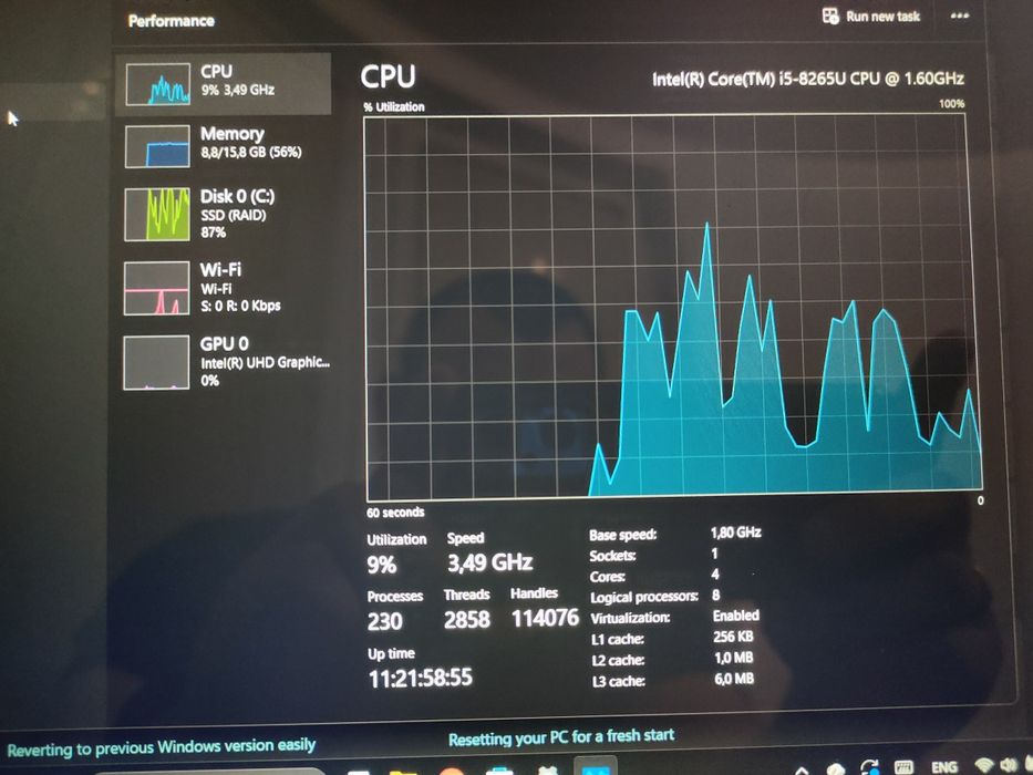 Лаптоп Dell Latitude 3310 2in1 Touch i5-8265U 16GB Ram 256 SSD