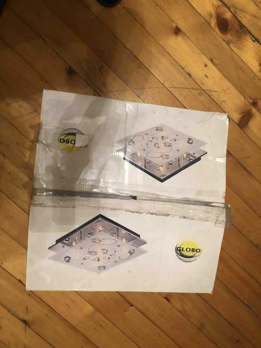 Продавам чисно нови лампи и плафон, осветително тяло glovo