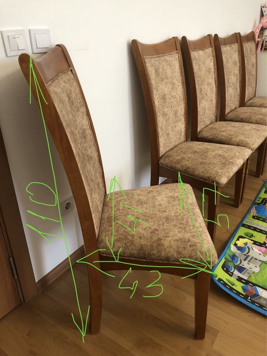 Стулья (общ. кол-во 8шт)