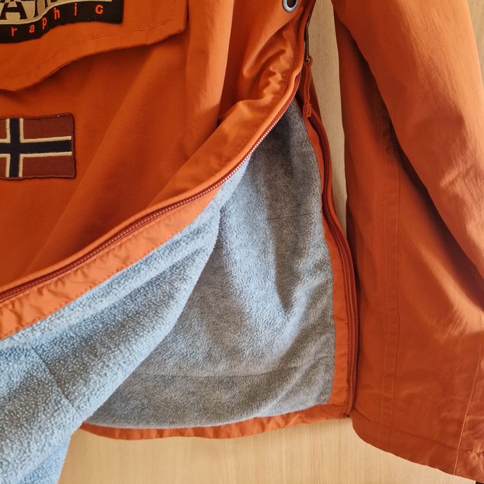 Geaca Napapijry, culoare portocaliu