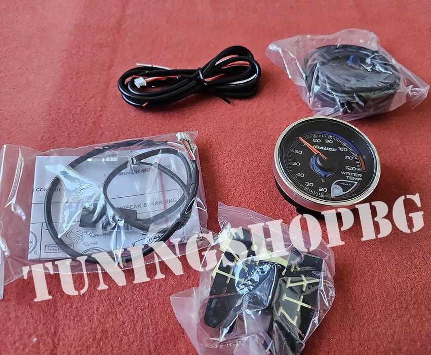 Температура на вода уред iGauge 60 мм 20 до 120 гр 256 цвята