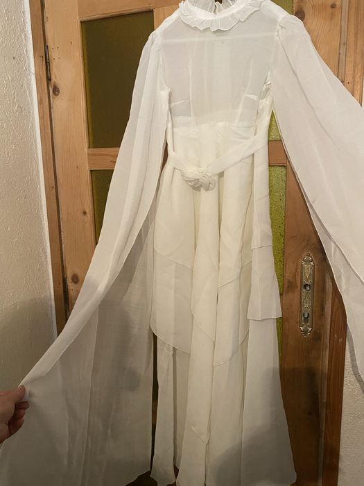 Булченска рокля +воал,ръкавици,допълнителен колан