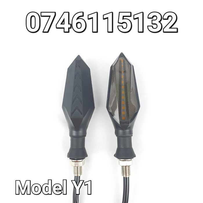 Semnalizare-Semnalizari LED Dinamice-Atv Moto Cross Motocicleta-Y1