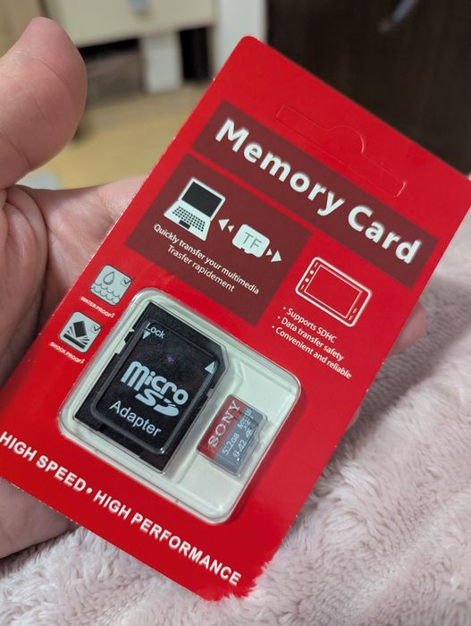 Micro card SD 512gb Sony