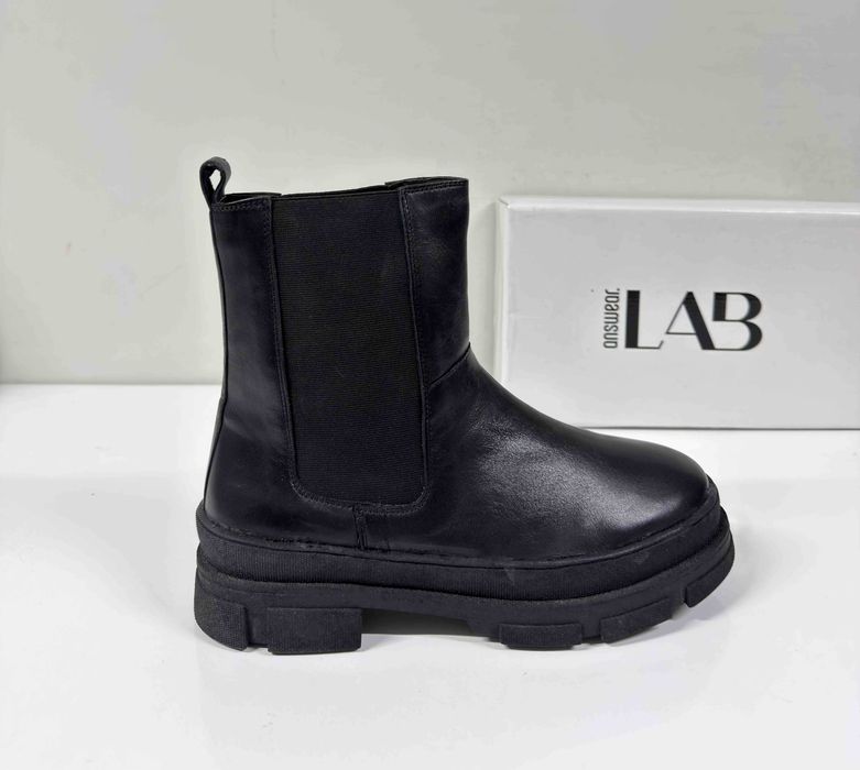 ANSWEAR LAB Leather Chelsea Platform Boots (Нови) – Размер 41 (26 см стелка)