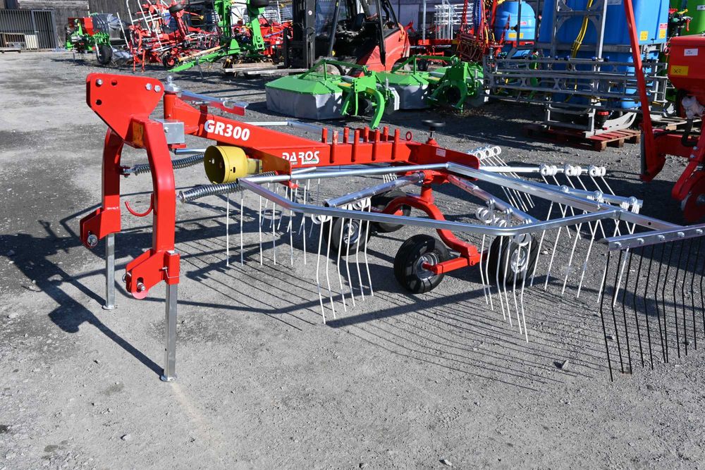 Grebla rotativa de adunat DA ROS GR 300 SN 4R - fabricat in ITALIA